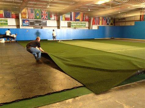 indoor football field construction